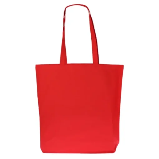 Gift Campaign Shopper in cotone biologico con manici lunghi a soffietto 270 g/m2> Shopper In Cotone Personalizzate