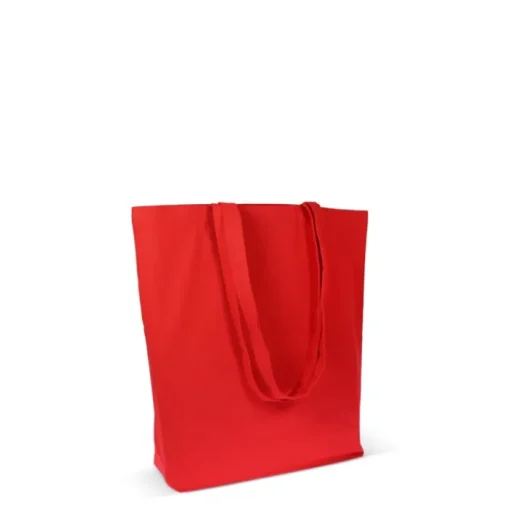 Gift Campaign Shopper in cotone biologico con manici lunghi a soffietto 270 g/m2> Shopper In Cotone Personalizzate