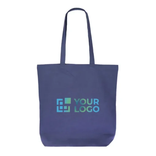 Gift Campaign Shopper in cotone biologico con manici lunghi a soffietto 270 g/m2> Shopper In Cotone Personalizzate
