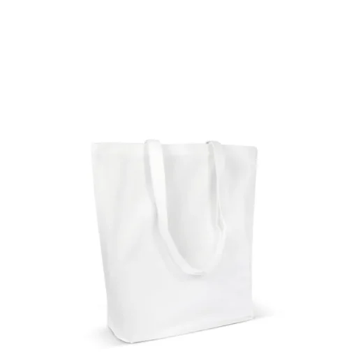 Gift Campaign Shopper in cotone biologico con manici lunghi a soffietto 270 g/m2> Shopper In Cotone Personalizzate