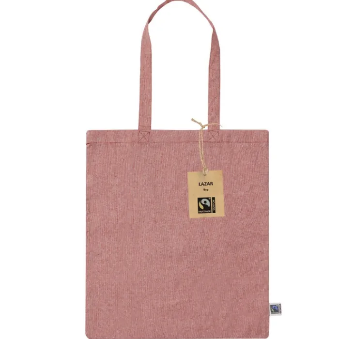 Gift Campaign Shopper in cotone colorato riciclato GRS da 120g/m² del Fairtrade> Shopper In Cotone Personalizzate