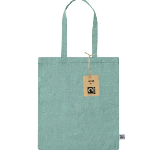 Gift Campaign Shopper in cotone colorato riciclato GRS da 120g/m² del Fairtrade> Shopper In Cotone Personalizzate