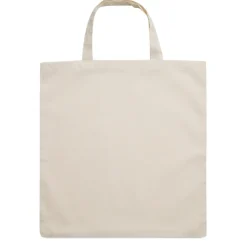 Gift Campaign Shopper in cotone con logo manici corti 140 g/m2 Eco Short Plus> Gadget Ecologici|Tote Bag Personalizzate
