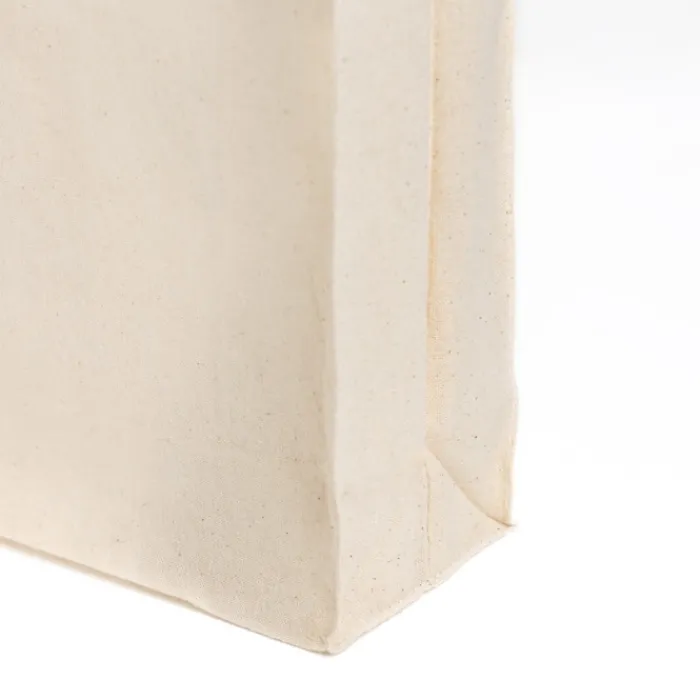 Gift Campaign Shopper in cotone con soffietto completo per maggiore capienza 140 g/m2> Shopper In Cotone Personalizzate