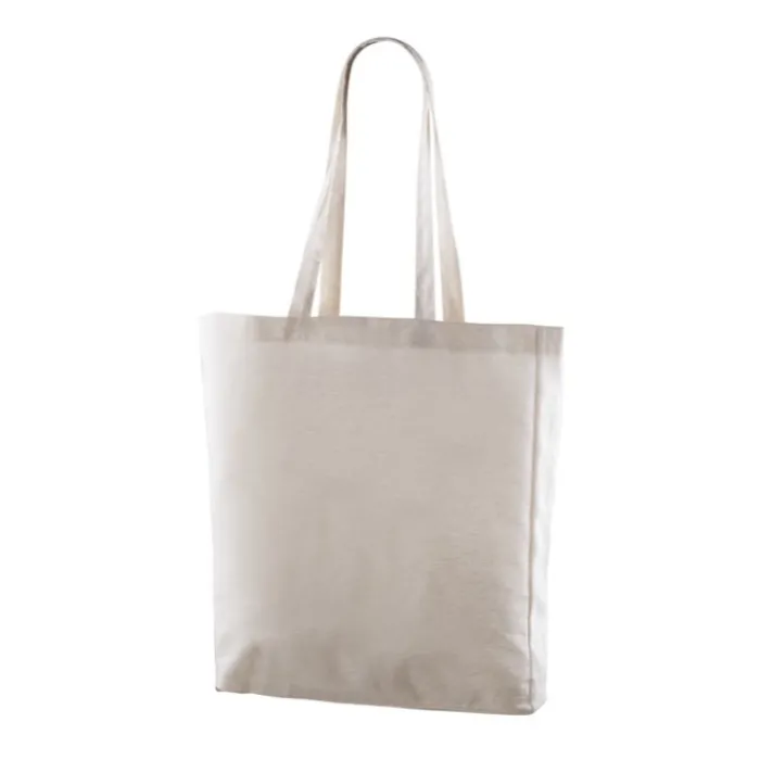 Gift Campaign Shopper in cotone 130g/m2 e poliestere con manici lunghi e soffietto> Shopper In Cotone Personalizzate