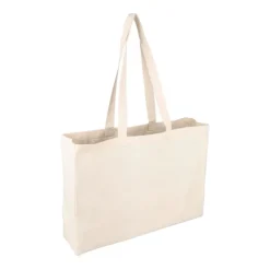 Gift Campaign Shopper in cotone naturale Oeko-Tex® con soffietto da 280 g/m2></noscript> Borse Per La Spesa|Shopper In Cotone Personalizzate