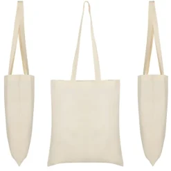 Gift Campaign Shopper in cotone con manico lungo 140 g/m2> Borse Per La Spesa