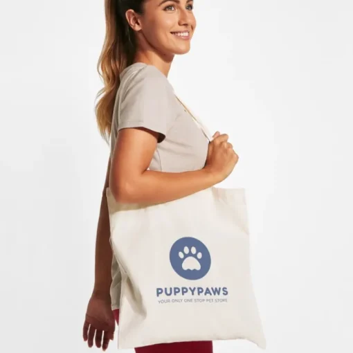 Gift Campaign Shopper in cotone con manico lungo 140 g/m2> Borse Per La Spesa
