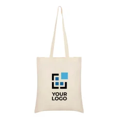 Gift Campaign Shopper in cotone con manico lungo 140 g/m2></noscript> Borse Per La Spesa