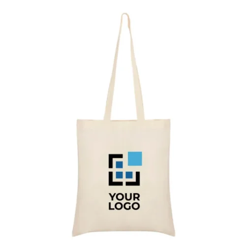 Gift Campaign Shopper in cotone con manico lungo 140 g/m2> Borse Per La Spesa