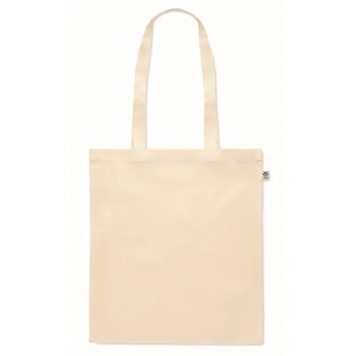 Gift Campaign Shopper in cotone organico da personalizzare 140 g/m2 Eco Support> Tote Bag Personalizzate|Shopper In Cotone Personalizzate