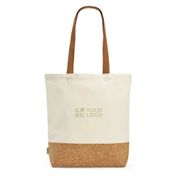 Gift Campaign Shopper in cotone riciclato da 180 g/m2 ed rPET con fondo in iuta></noscript> Shopper In Cotone Personalizzate