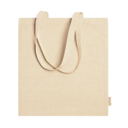 Gift Campaign Shopper in cotone riciclato con manici 120 g/m2> Borse Per La Spesa
