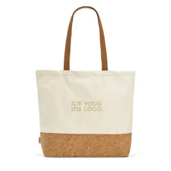 Gift Campaign Shopper in cotone riciclato da 220 g/m2 ed rPET con base in sughero></noscript> Borse Per La Spesa|Shopper In Cotone Personalizzate