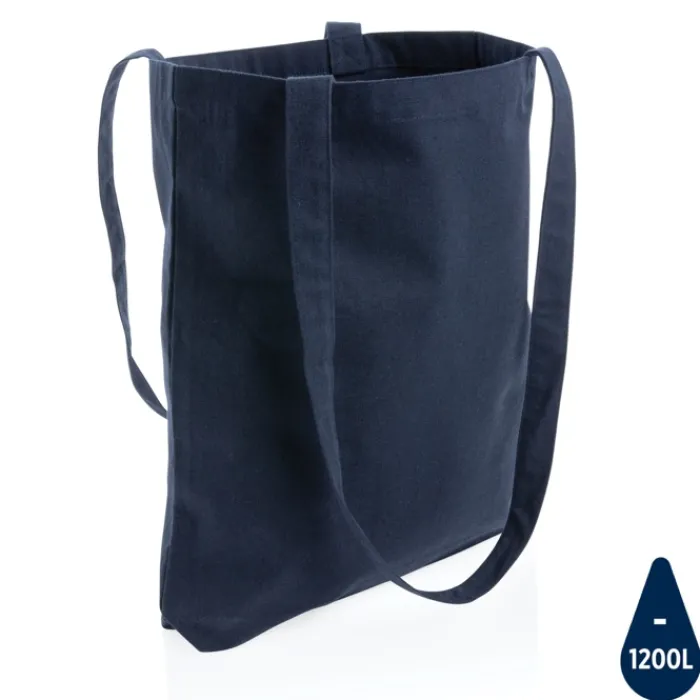 Gift Campaign Shopper in cotone riciclato aziendali 330 g/m2 Waterless Strong> Tote Bag Personalizzate|Shopper In Cotone Personalizzate