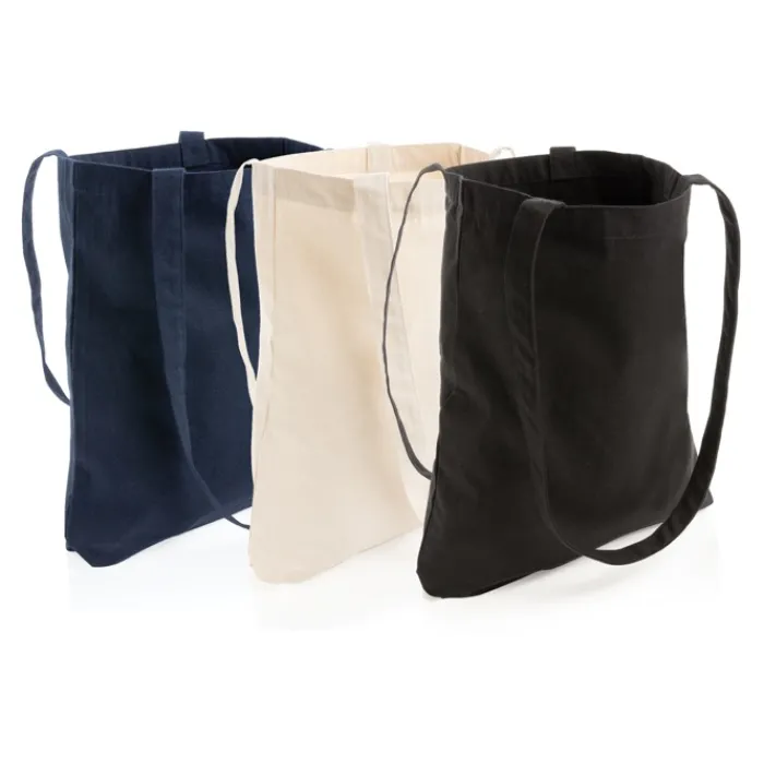 Gift Campaign Shopper in cotone riciclato aziendali 330 g/m2 Waterless Strong> Tote Bag Personalizzate|Shopper In Cotone Personalizzate