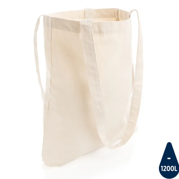 Gift Campaign Shopper in cotone riciclato aziendali 330 g/m2 Waterless Strong> Tote Bag Personalizzate|Shopper In Cotone Personalizzate