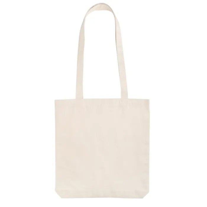 Gift Campaign Shopper in cotone riciclato aziendali 330 g/m2 Waterless Strong> Tote Bag Personalizzate|Shopper In Cotone Personalizzate