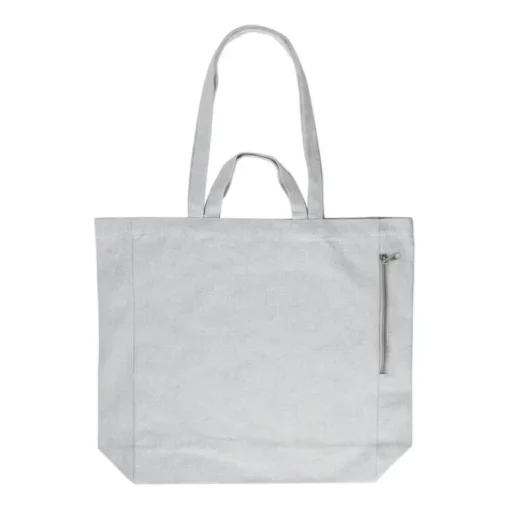 Gift Campaign Shopper in cotone riciclato 350g/m2 con doppi manici e tasca laterale> Shopper In Cotone Personalizzate