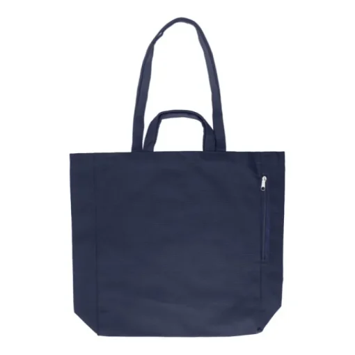 Gift Campaign Shopper in cotone riciclato 350g/m2 con doppi manici e tasca laterale> Shopper In Cotone Personalizzate