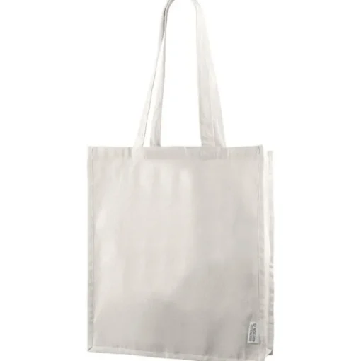 Gift Campaign Shopper in cotton canvas riciclato con manici lunghi 240 g/m2> Shopper In Cotone Personalizzate