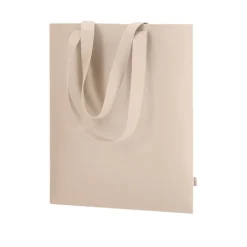 Gift Campaign Shopper in feltro riciclato con manici lunghi in colori classici> Borse Di Tela Personalizzate