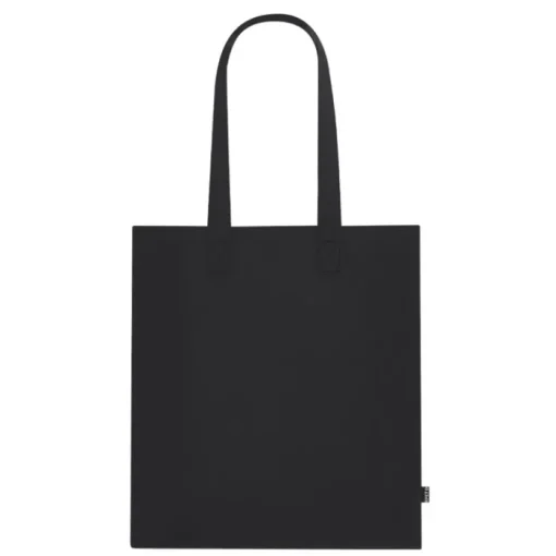 Gift Campaign Shopper in feltro riciclato con manici lunghi in colori classici> Borse Di Tela Personalizzate