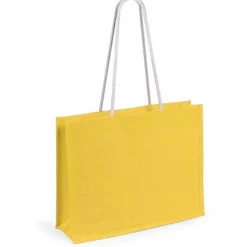 Gift Campaign Shopper in juta con soffietto che sostengono fino 10 kg Jute Colors></noscript> Borse In Juta