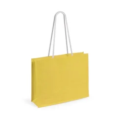 Gift Campaign Shopper in juta con soffietto che sostengono fino 10 kg Jute Colors></noscript> Borse In Juta