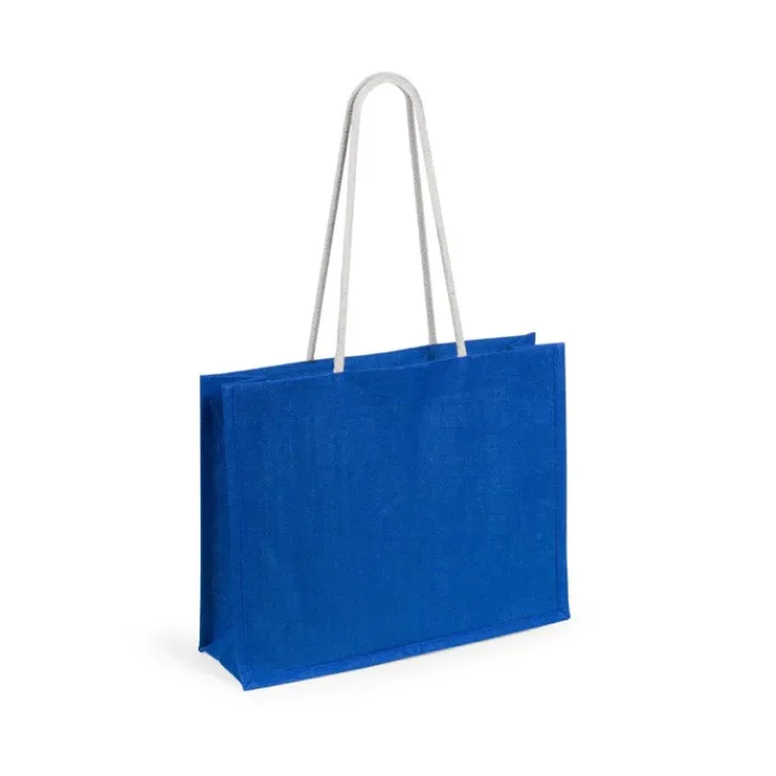 Gift Campaign Shopper in juta con soffietto che sostengono fino 10 kg Jute Colors> Borse In Juta