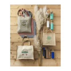 Gift Campaign Shopper in juta personalizzate con scritta manici colorati Jute Side></noscript> Borse In Juta|Borse Di Tela Personalizzate