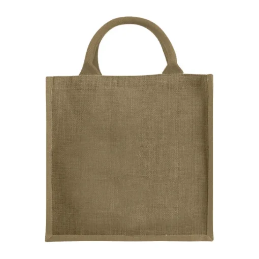 Gift Campaign Shopper in juta personalizzate con scritta manici colorati Jute Side> Borse In Juta|Borse Di Tela Personalizzate