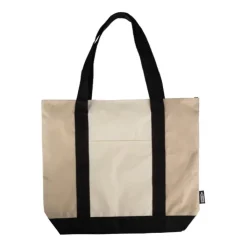 Gift Campaign Shopper in rPET dai manici neri e tasca frontale aperta></noscript> Borse Per La Spesa|Borse Di Tela Personalizzate