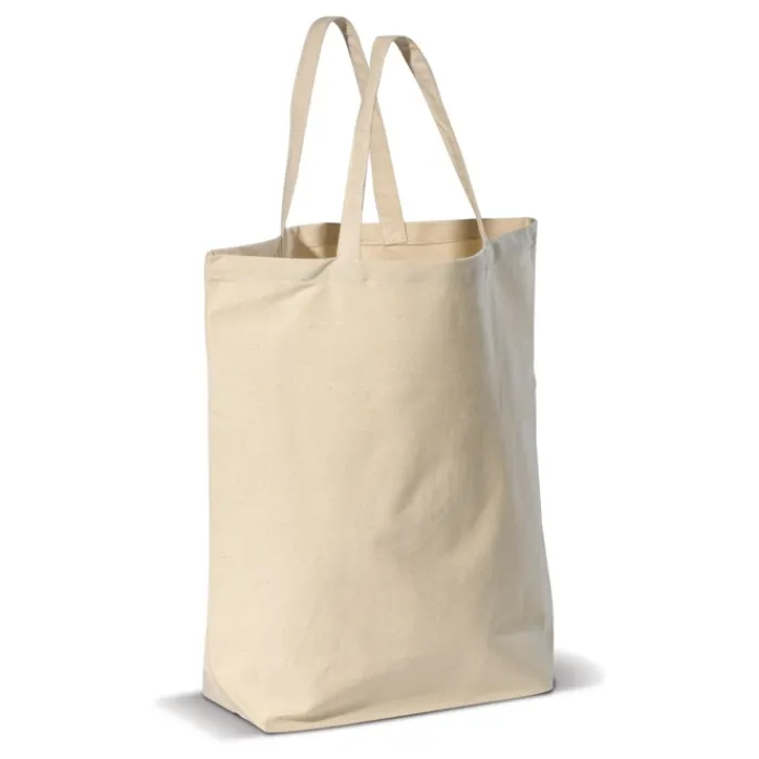 Gift Campaign Shopper in tela di cotone 250 g/m2 con manici corti 44cm> Shopper In Cotone Personalizzate
