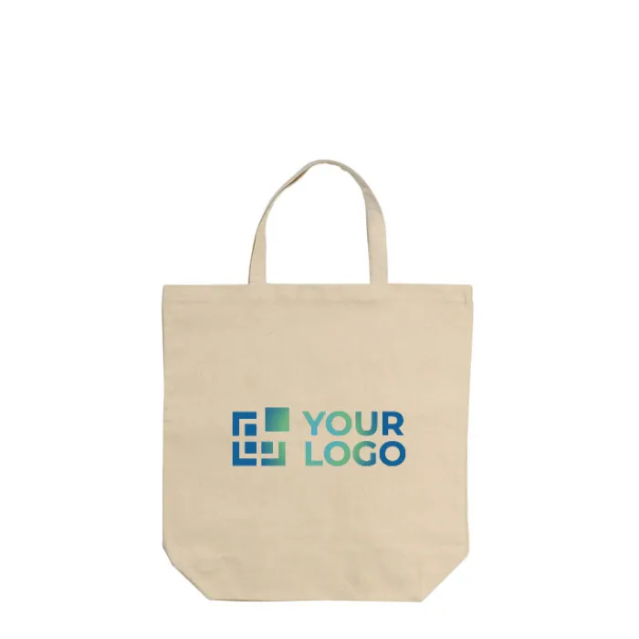 Gift Campaign Shopper in tela di cotone 250 g/m2 con manici corti 44cm> Shopper In Cotone Personalizzate