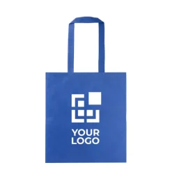 Gift Campaign Shopper in tessuto non tessuto RPET da 80 g/m2 con manici lunghi></noscript> Shopper Tnt