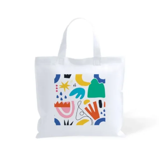 Gift Campaign Shopper in tnt personalizzate con manici corti 70 g/m2 Square Sublim> Shopper Tnt