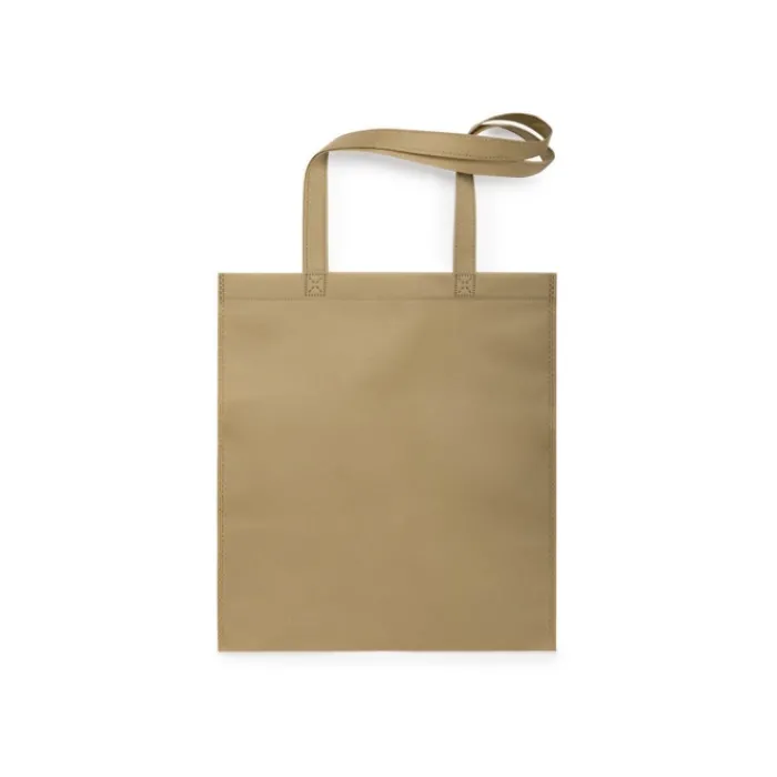 Gift Campaign Shopper no woven con logo manici lunghi 80 g/m2 Gourmet Midi> Shopper Tnt|Tote Bag Personalizzate