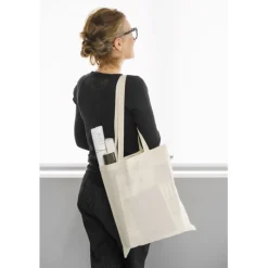 Gift Campaign Shopper per la spesa in cotone organico con manici lunghi 140 g/m2></noscript> Borse Per La Spesa|Shopper In Cotone Personalizzate