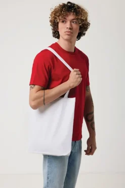 Gift Campaign Shopper personalizzabile con logo con tracciante 285 g/m2 EcoTrace Raw></noscript> Gadget Ecologici|Borse Di Tela Personalizzate