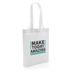 Gift Campaign Shopper personalizzabile con logo con tracciante 285 g/m2 EcoTrace Raw></noscript> Gadget Ecologici|Borse Di Tela Personalizzate