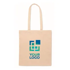 Gift Campaign Shopper personalizzabile in poli cotone da 130 gr/m2 con manici lunghi></noscript> Borse Per La Spesa