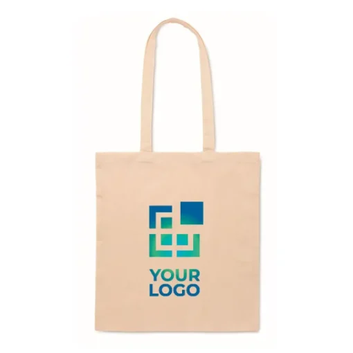 Gift Campaign Shopper personalizzabile in poli cotone da 130 gr/m2 con manici lunghi> Borse Per La Spesa