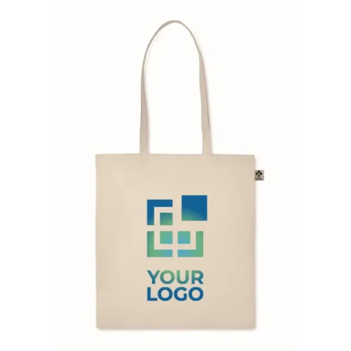 Gift Campaign Shopper personalizzabili in cotone organico GOTS 140 g/m2 Organic Pro> Tote Bag Personalizzate|Shopper In Cotone Personalizzate