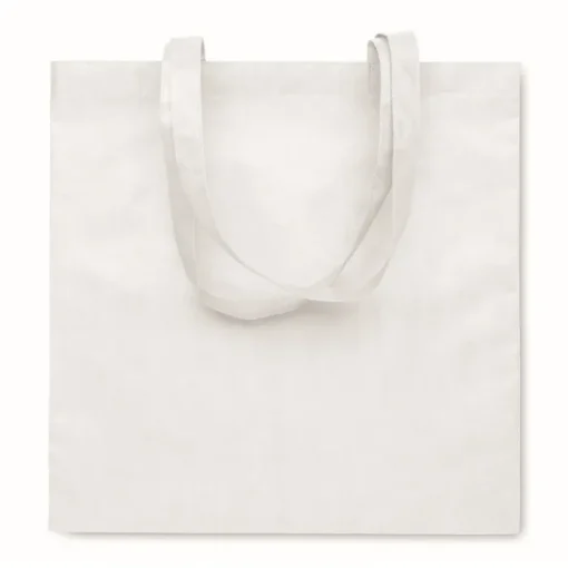Gift Campaign Shopper personalizzata in tessuto non tessuto RPET da 80 gr/m2 con manici lunghi> Borse Per La Spesa