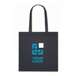 Gift Campaign Shopper personalizzata in tessuto non tessuto RPET da 80 gr/m2 con manici lunghi></noscript> Borse Per La Spesa