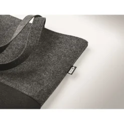 Gift Campaign Shopper personalizzata in feltro con fondo in nero Duo City RPET></noscript> Borse Di Tela Personalizzate