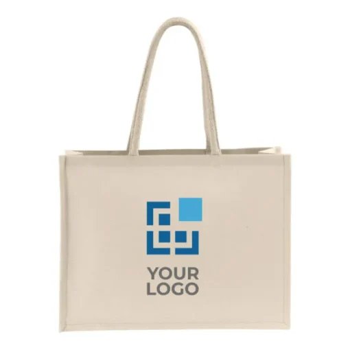 Gift Campaign Shopper personalizzate con interno laminato di cotone da 230g/m2 Friday> Borse Per La Spesa|Shopper In Cotone Personalizzate