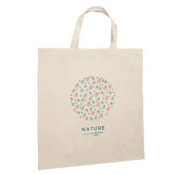 Gift Campaign Shopper personalizzate con manici corti 103g/m2 Eco Short> Tote Bag Personalizzate|Shopper In Cotone Personalizzate