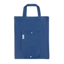 Gift Campaign Shopper pieghevole in cotone con tasca esterna e manici corti 140g/m2></noscript> Shopper In Cotone Personalizzate